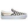 Слипоны Vans Classic Slip-On Checkerboard Platform бежевые