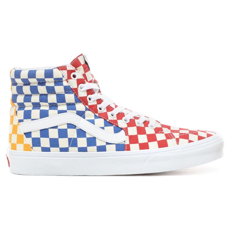 Кеды мужские Vans Sk8-Hi Checkerboard VA38GEVLV высокие разноцветные