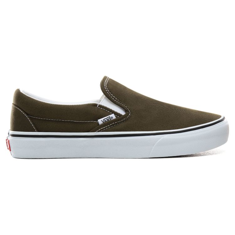 Слипоны Vans Classic Slip-On Beech True White VA4BV3V7D зеленые