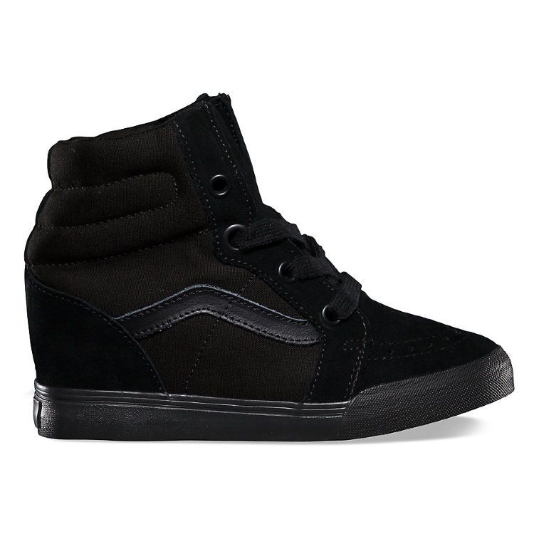 Кеды Vans Sk8-Hi WEDGE VUDHBKA черные