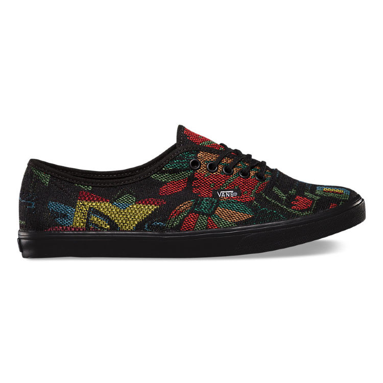 Кеды Vans Authentic Lo Pro (Tapestry flora multicolour) VW7NDU8 черные