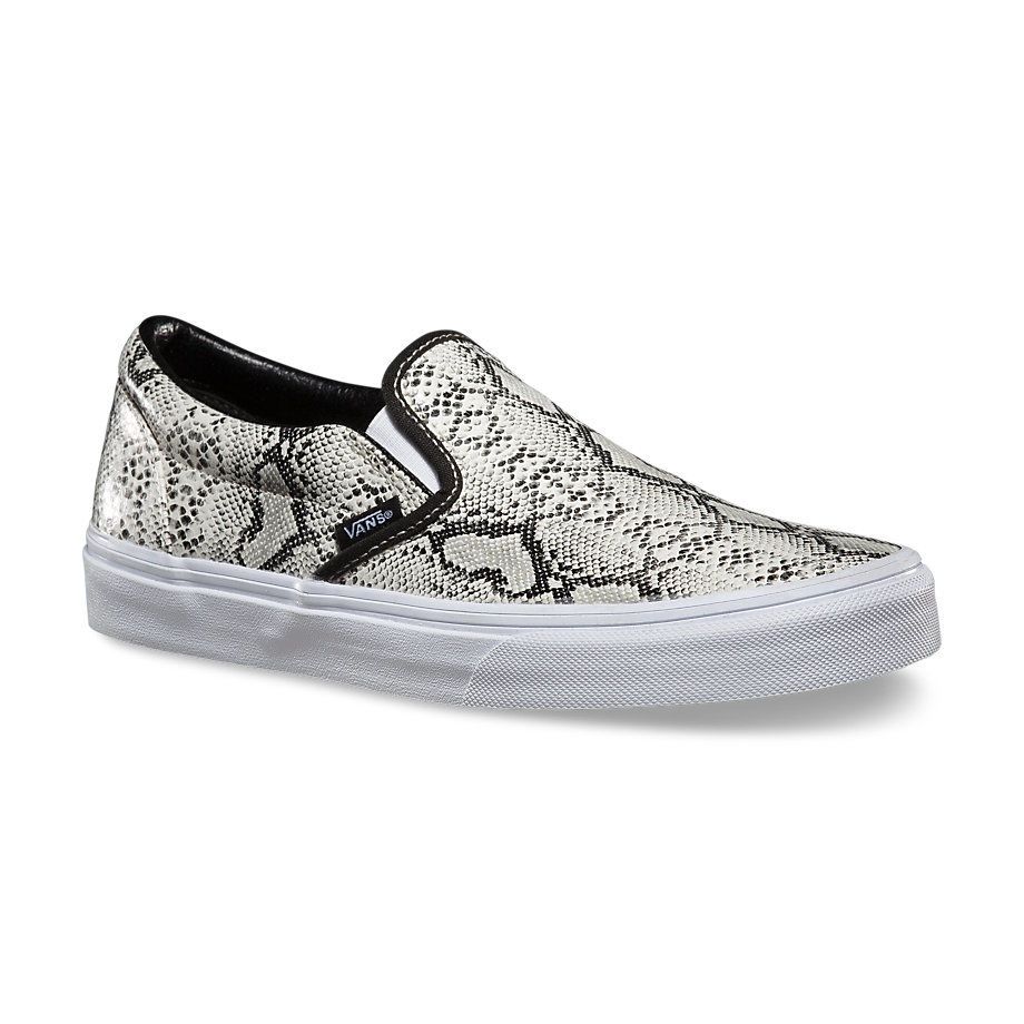 Vans with snake top