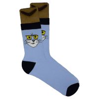 Носки женские Booomerangs Том G052 (34-39) хлопковые голубые