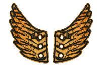 Аксессуары для кед крылья LACE Shwings SAFARI 10320 тигровые