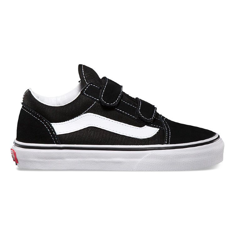 Детские кеды Vans Old Skool V VVHE6BT черные