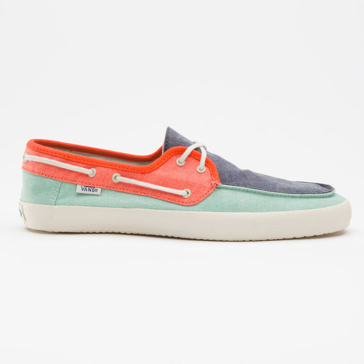 Кеды Vans CHAUFFEUR 80 s tri tone VNJ87YM голубые