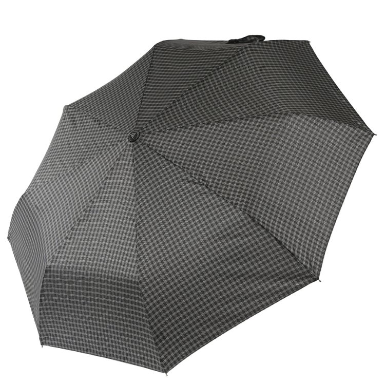 Зонт Fabretti UFQ0007-3 клетка серый