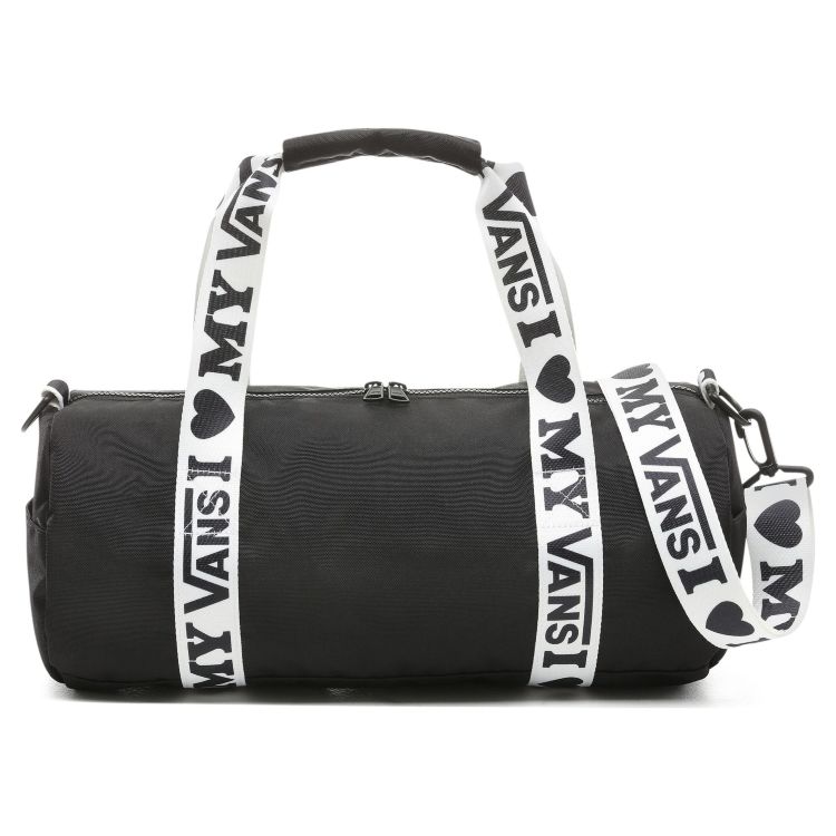 Сумка спортивная Vans Here We Go Duffle Black - Vans Love черная