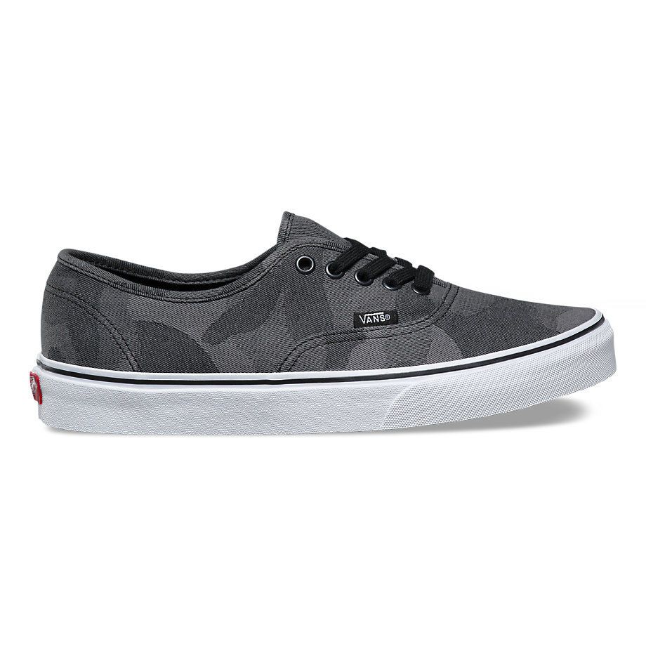 Camo vans top authentic