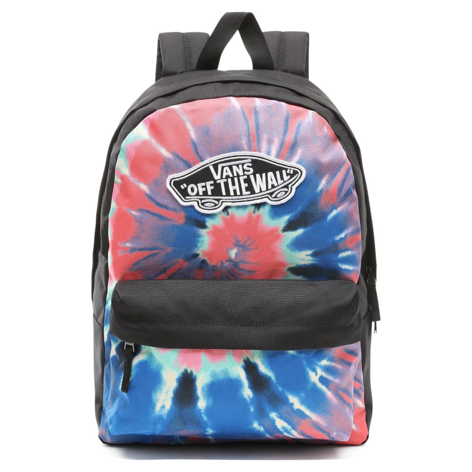 Vans realm backpack tie dye on sale