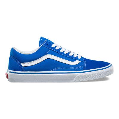 Vans old skool imperial blue top