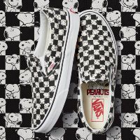 Слипоны Vans UA CLASSIC SLIP-ON PEANUTS VA38F7QQO черные