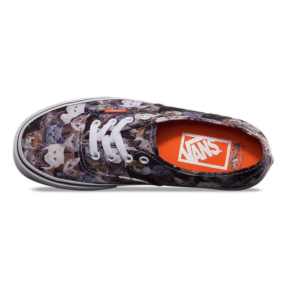 Vans authentic aspca cats discount