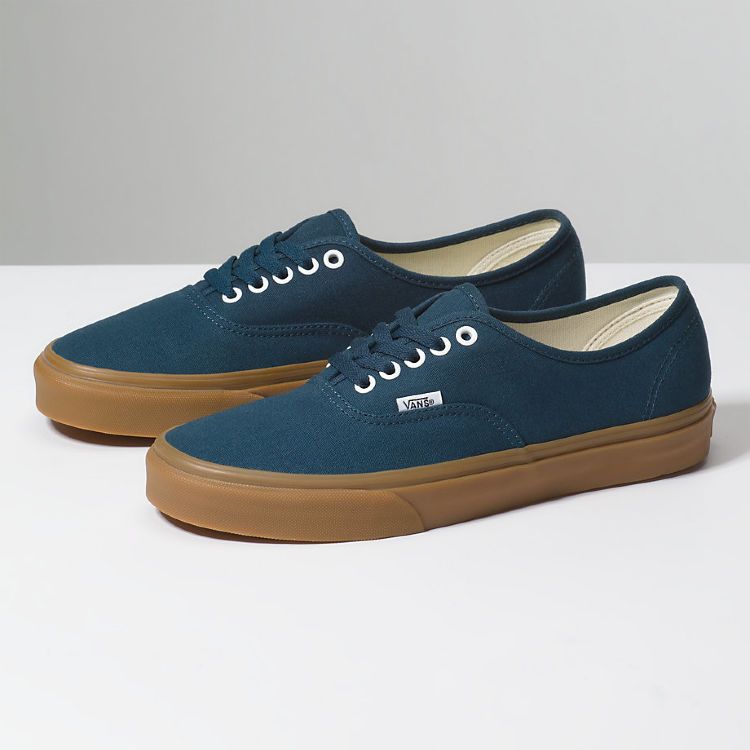 Vans authentic navy gum top