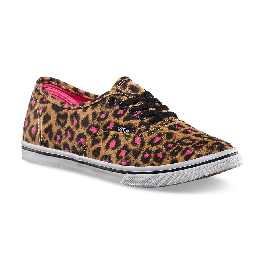 Leopard print vans lo pro discount