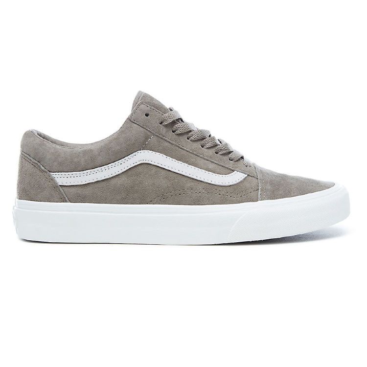 Vans old skool grey suede trainers discount