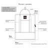 Рюкзак с ручками St. Friday Коргия bag-19-07, синий
