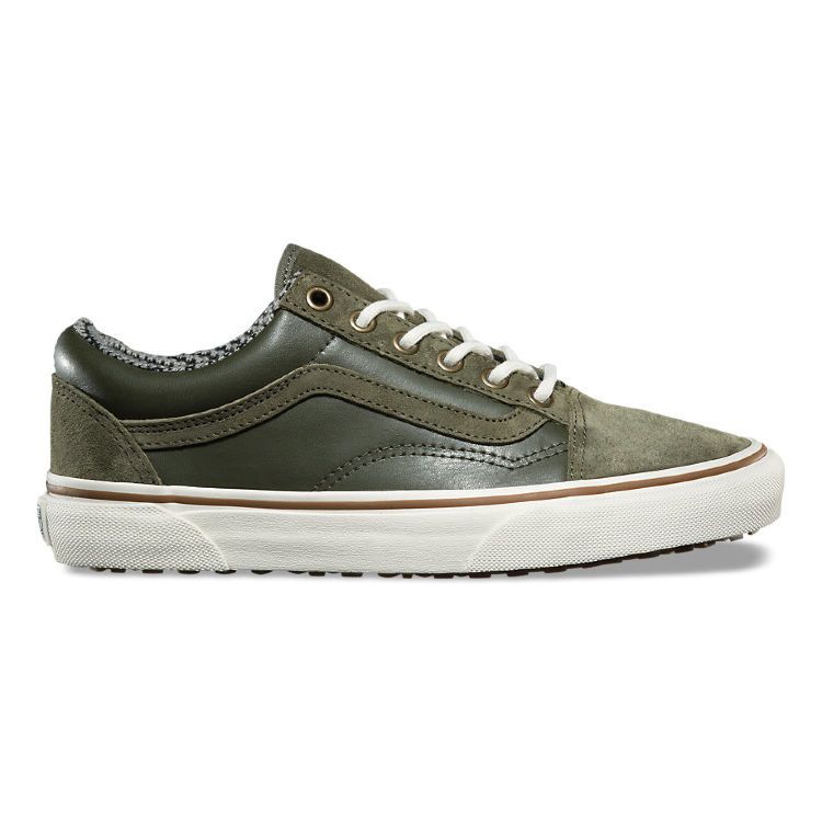 Кожаные кеды Vans UA OLD SKOOL MTE MTE GRAPE VA348FOGU зеленые