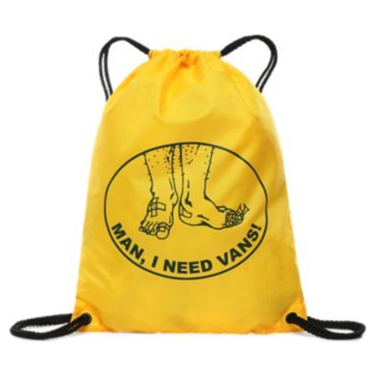 Сумка мешок Vans League Bench Bag Lemon Chrome унисекс желтый