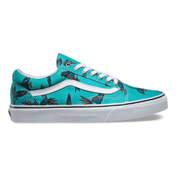 Кеды Vans Old Skool Dirty Bird V3Z6IDK голубые