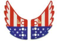 Аксессуары для кед крылья U.S.A. Flag Lace 11004 синие