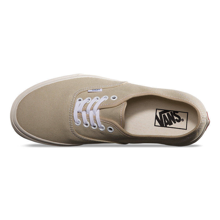 Vans authentic beige sale