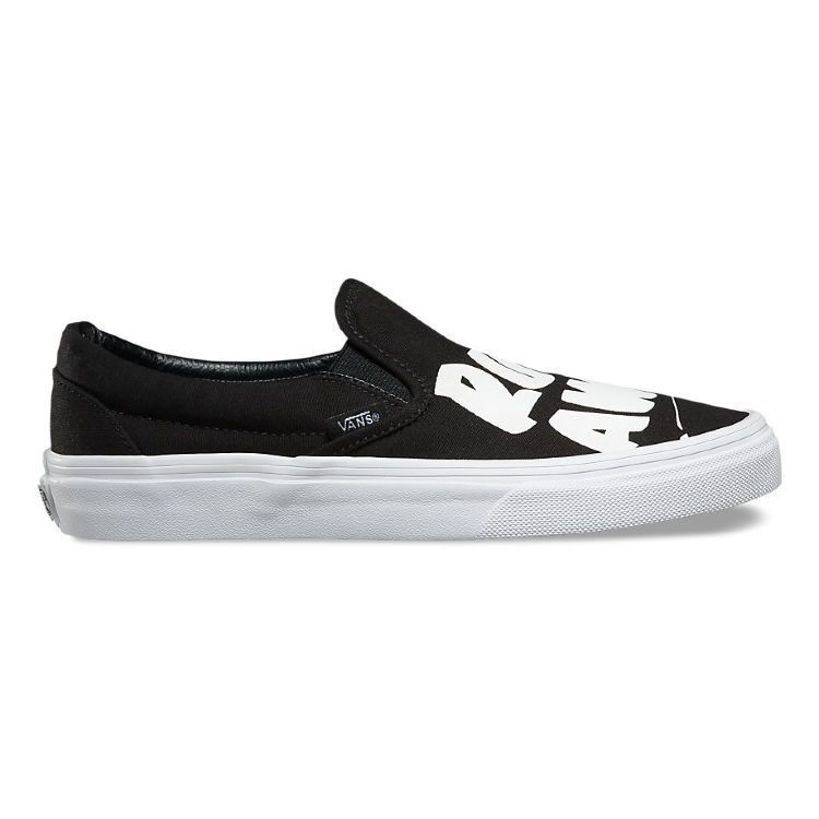 Слипоны Vans Classic Slip-On Baron Von Fanc V3Z4I9Z черные