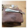 Ключница KLONDIKE 1896 Tom KD1001-02 натуральная кожа, светло-коричневая