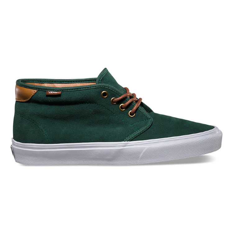 Кеды Vans CHUKKA 69 (Suede)GrdnTpry VVIEDZ2 зеленые