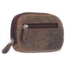 Ключница KLONDIKE 1896  Yukon KD1115-03 натуральная кожа, коричневая