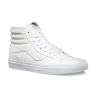 Кожаные кеды Vans SK8-Hi Reissue VZA0EWB белые