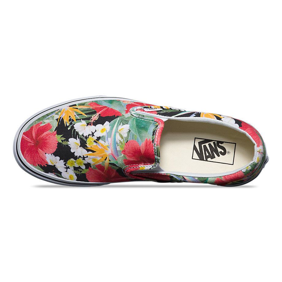 Vans aloha slip on outlet
