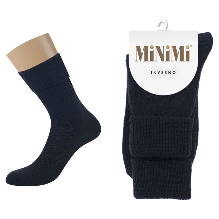 Носки женские Minimi Inverno 3301 Nero шерстяные черные