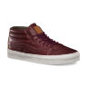 Кеды Vans Sk8 Mid CA (Leather) VVONB4H красно-коричневые