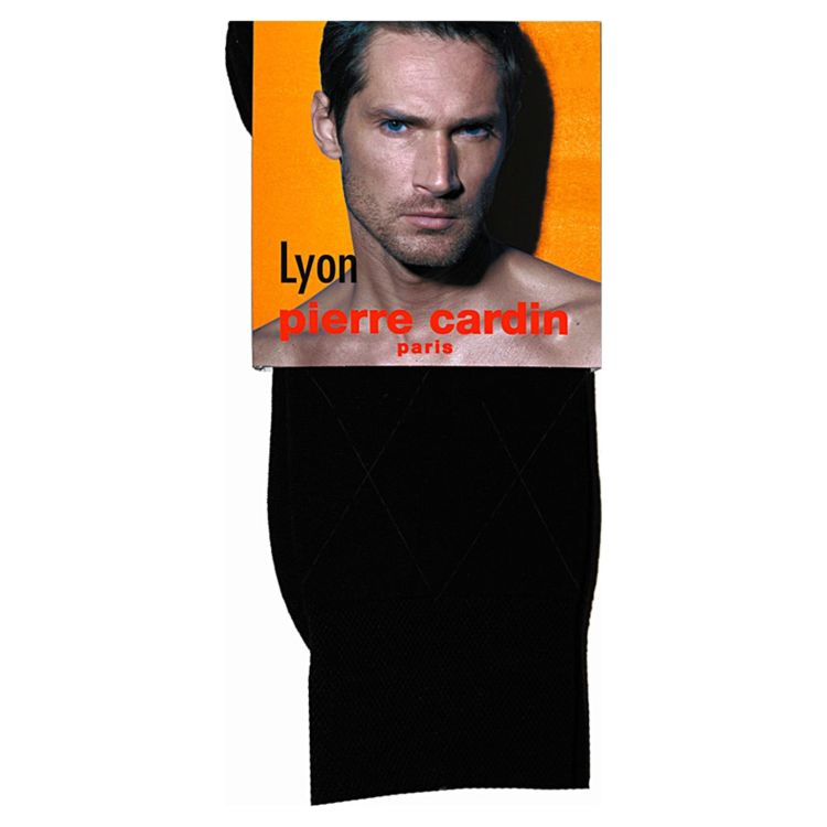 Носки мужские Pierre Cardin Lyon Black хлопковые черные