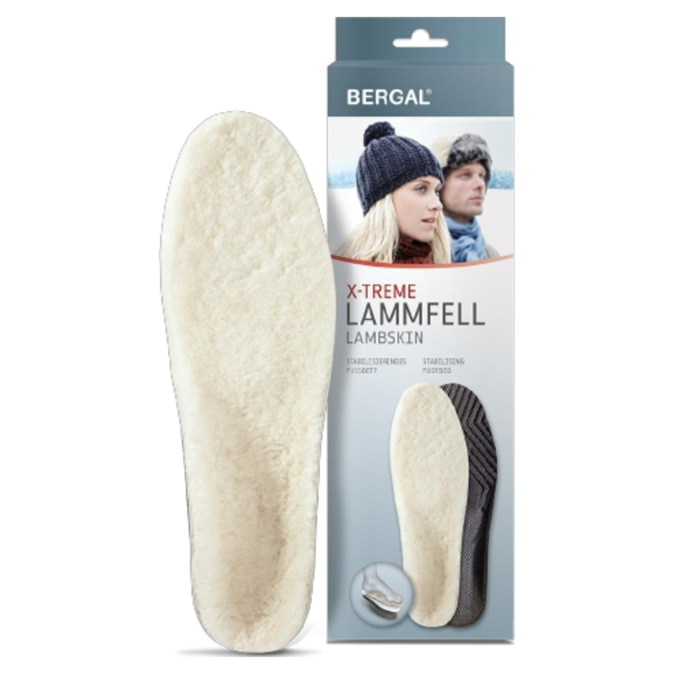 Cтелька-супинатор из натуральной овчины Bergal X-TREME Lammfell 86970