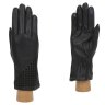Перчатки женские Fabretti 18Gl21-1 кожаные черные
