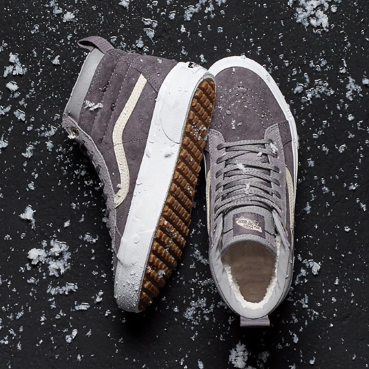 Зимние кеды Vans UA SK8-HI MTE VA33TXQWX серые