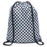 Сумка мешок Vans Benched Bag Black White Checkerboard белая