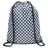 Сумка мешок Vans Benched Bag Black White Checkerboard белая