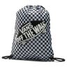 Сумка мешок Vans Benched Bag Black White Checkerboard белая