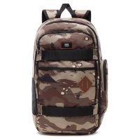 Рюкзак для скейта Vans Transient III Sk8P Storm Camo коричневый