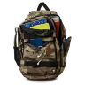 Рюкзак для скейта Vans Transient III Sk8P Storm Camo коричневый
