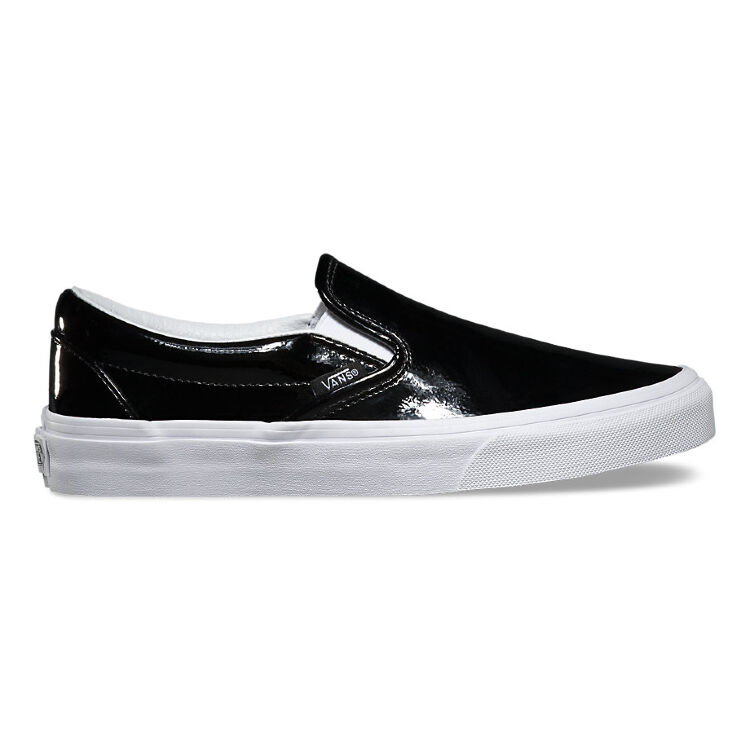 (УЦЕНКА) Слипоны Vans Classic Slip-On Tumble Patent V3Z4IWN черные