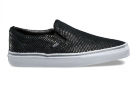 Кожаные слипоны Vans CLASSIC SLIP-ON VA38F7MU6 черные