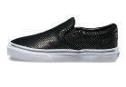Кожаные слипоны Vans CLASSIC SLIP-ON VA38F7MU6 черные