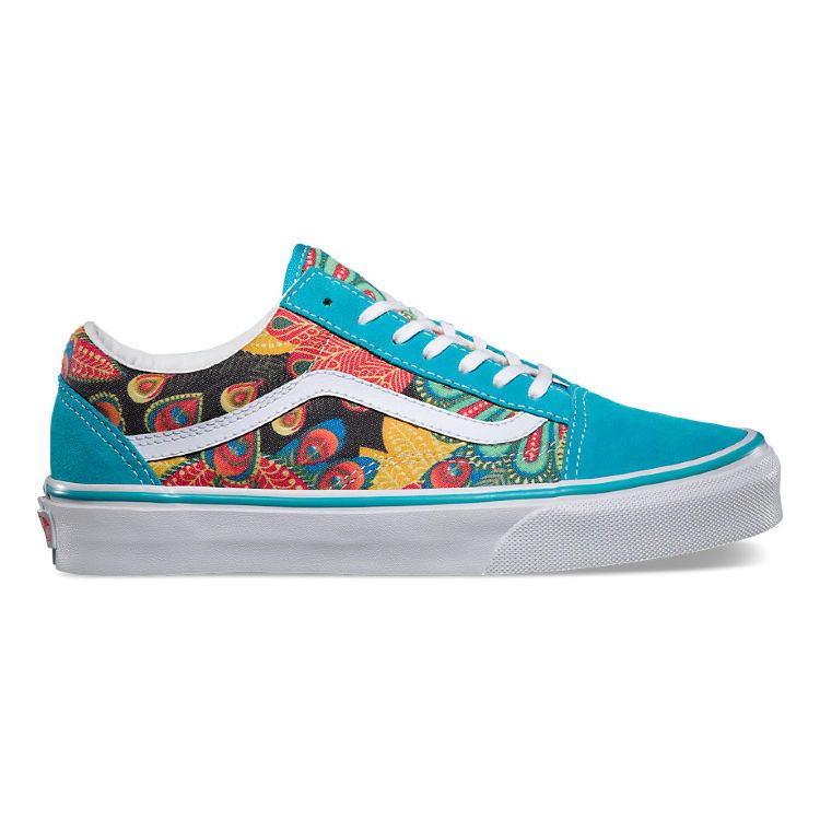 Кеды Vans Old Skool (Peacock) VVOKBV1 голубые
