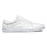 Кожаные кеды Vans Old Skool Reissue (Leather) VA2XS61EF белые