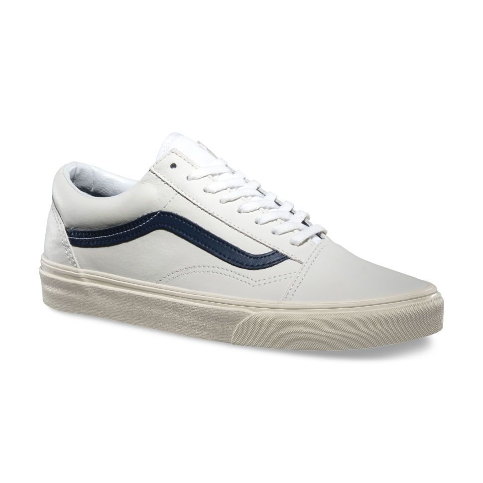 Vans old skool matte leather top