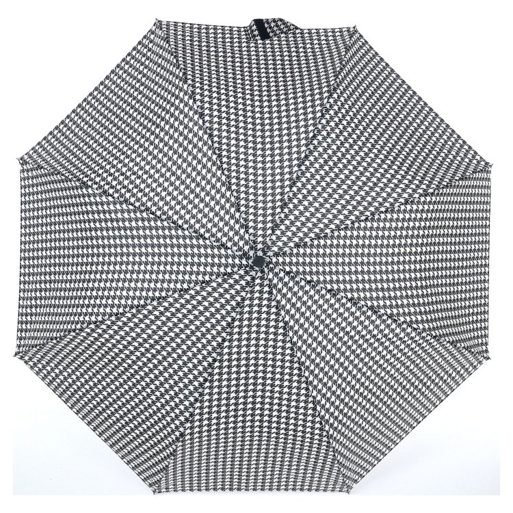 Зонт женский Rain`s Talk R1110-15 черно-белый